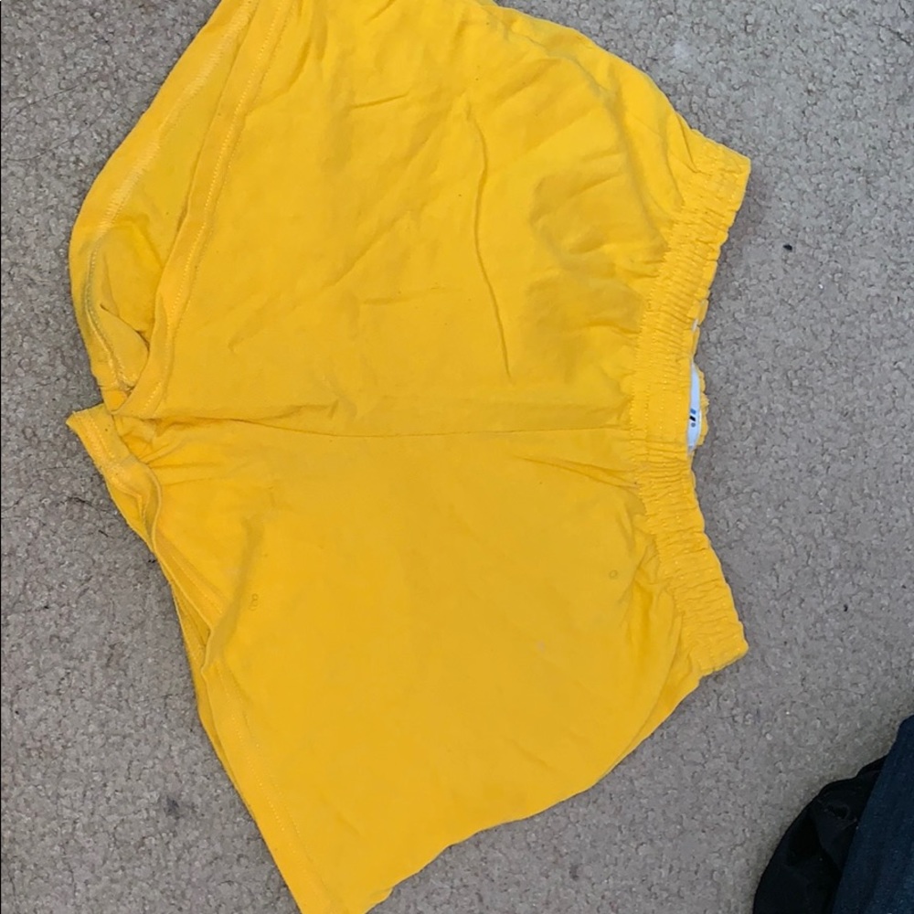 Yellow Sophie shorts